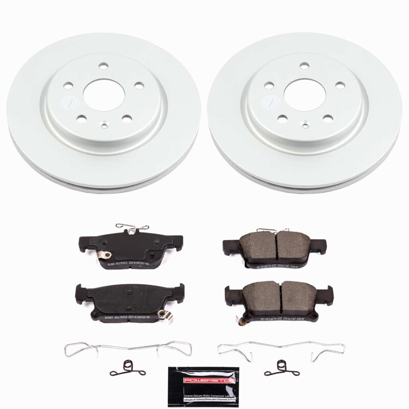 Power Stop 19-20 Buick Envision Rear Z23 Coated Brake Kit