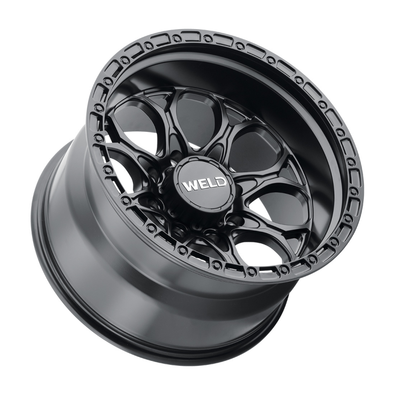 Weld Ledge 8 20x10 / 8x165.1 / 4.75 BS / 125.1 HB - Satin Black - Non-BL Wheel