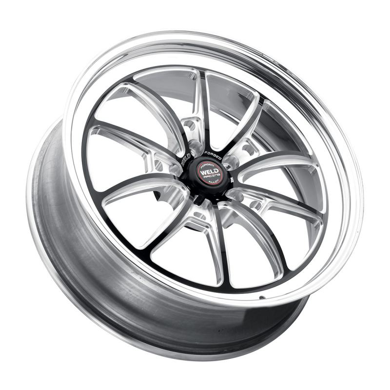 Weld S80 18x7 / 5x120.65 / 4.7 BS / 3.18 HB - Polished Center - Polished Shell - Non-BL Wheel