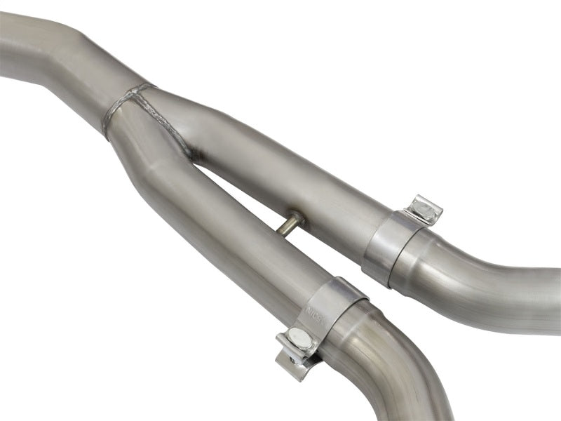 aFe MACH Force-XP 304 SS Cat-Back Exhaust w/ Black Tips | 2015-2021 Ford Mustang EcoBoost 2.3L (T)