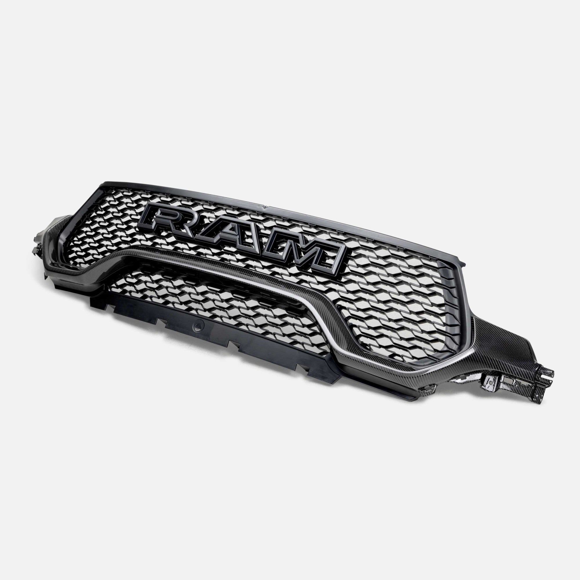 2021-2024 Dodge Ram TRX Type-OE Gloss Carbon Fiber Front Grille Lower Trim