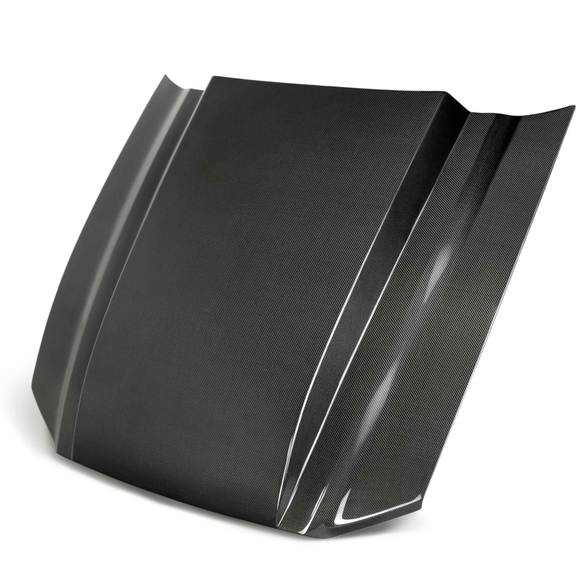 2013 - 2014 Ford Mustang Type-CJ Carbon Fiber Cowl Hood