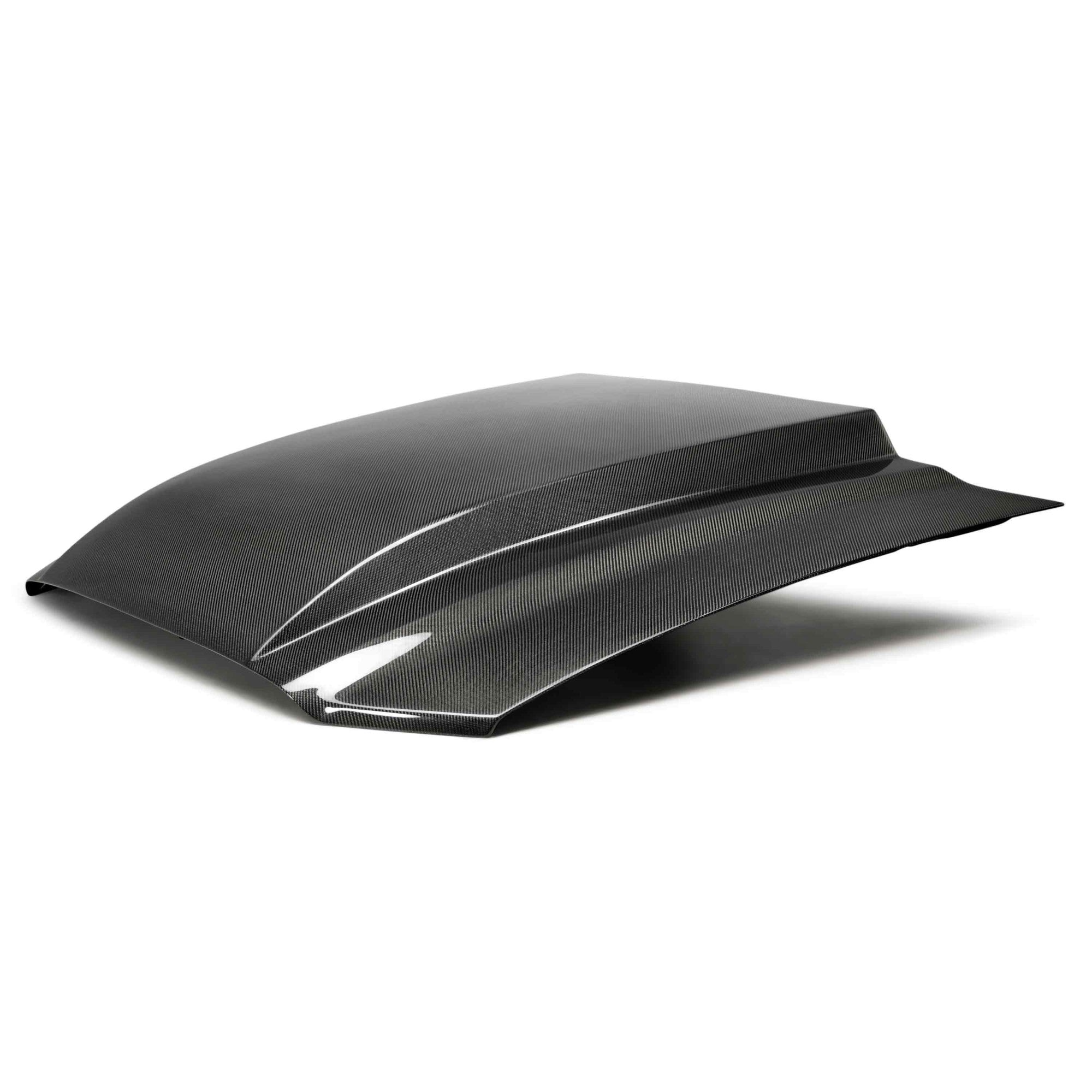 2013 - 2014 Ford Mustang Type-CJ Carbon Fiber Cowl Hood