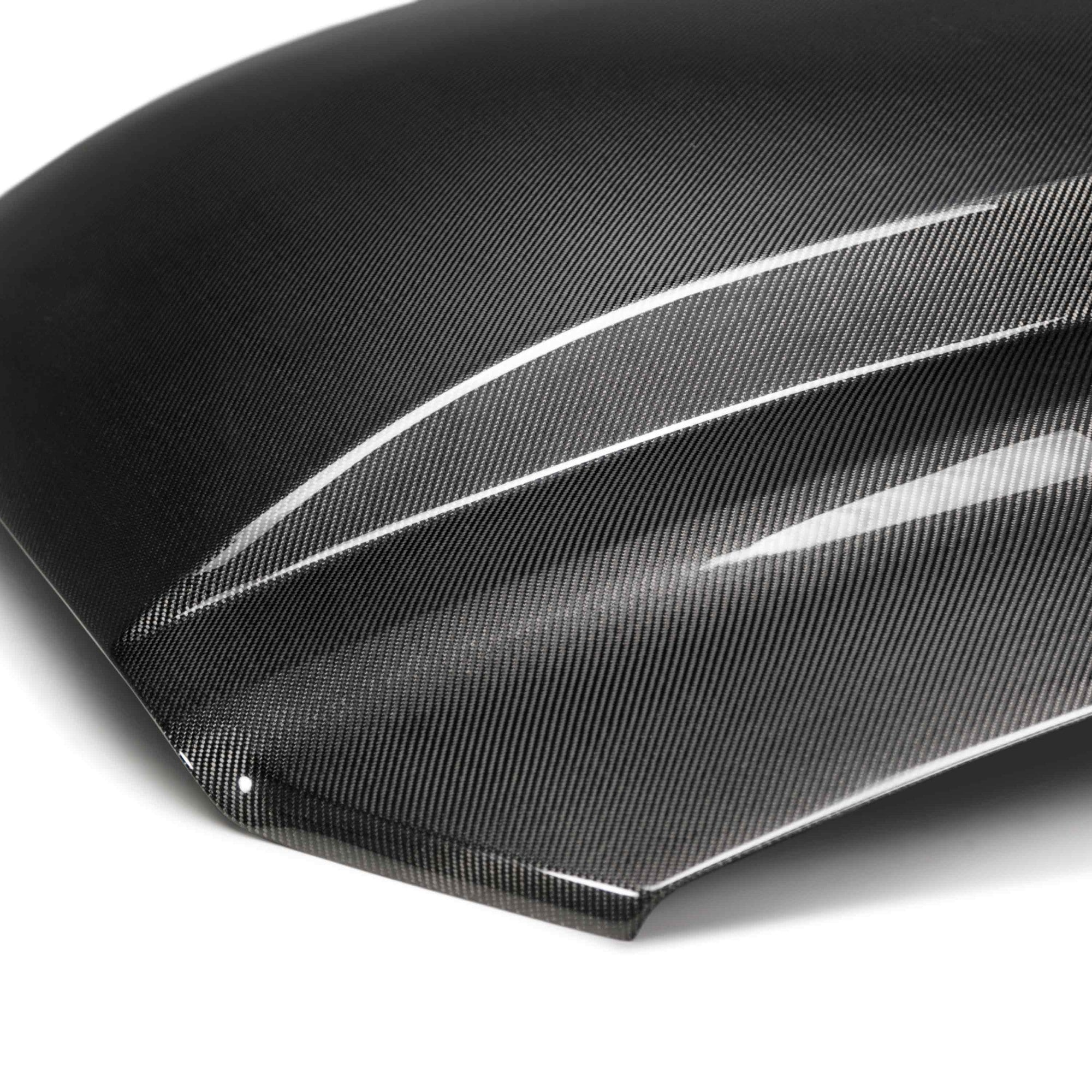 2013 - 2014 Ford Mustang Type-CJ Carbon Fiber Cowl Hood