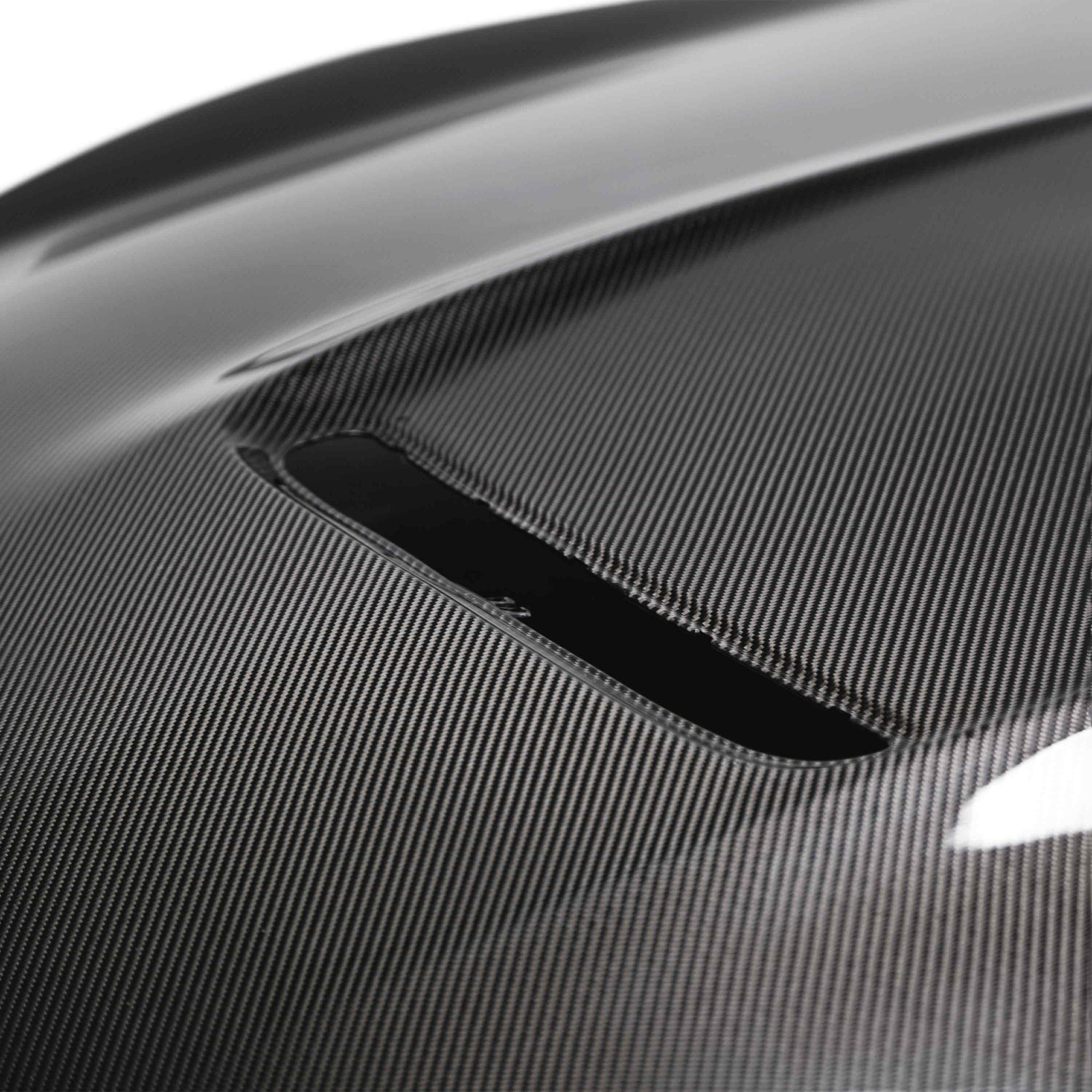 2015 - 2020 Mustang Shelby GT350 Double Sided Carbon Fiber Hood