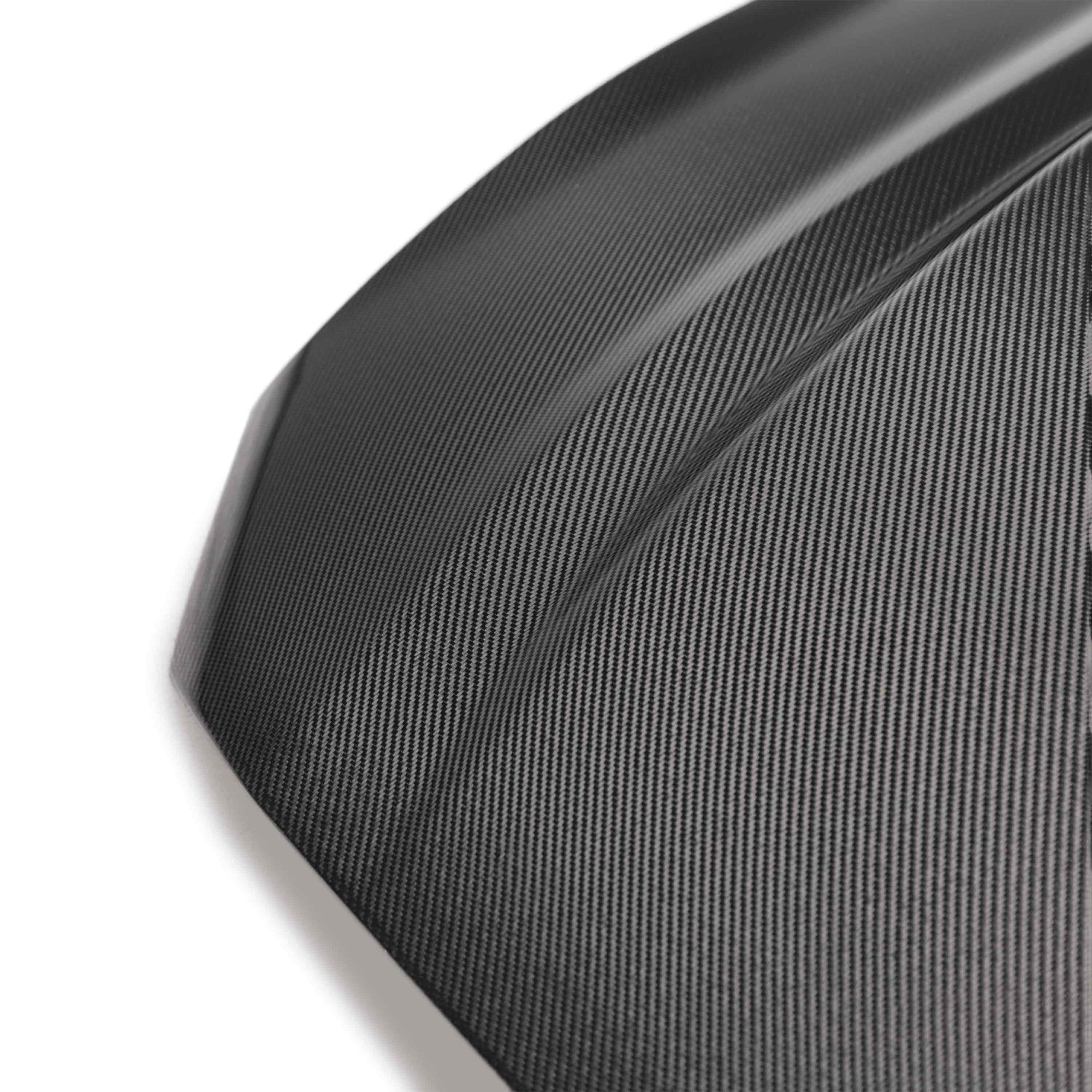 2018-2023 Ford Mustang Double Sided Type-CJ Carbon Fiber Cowl Hood