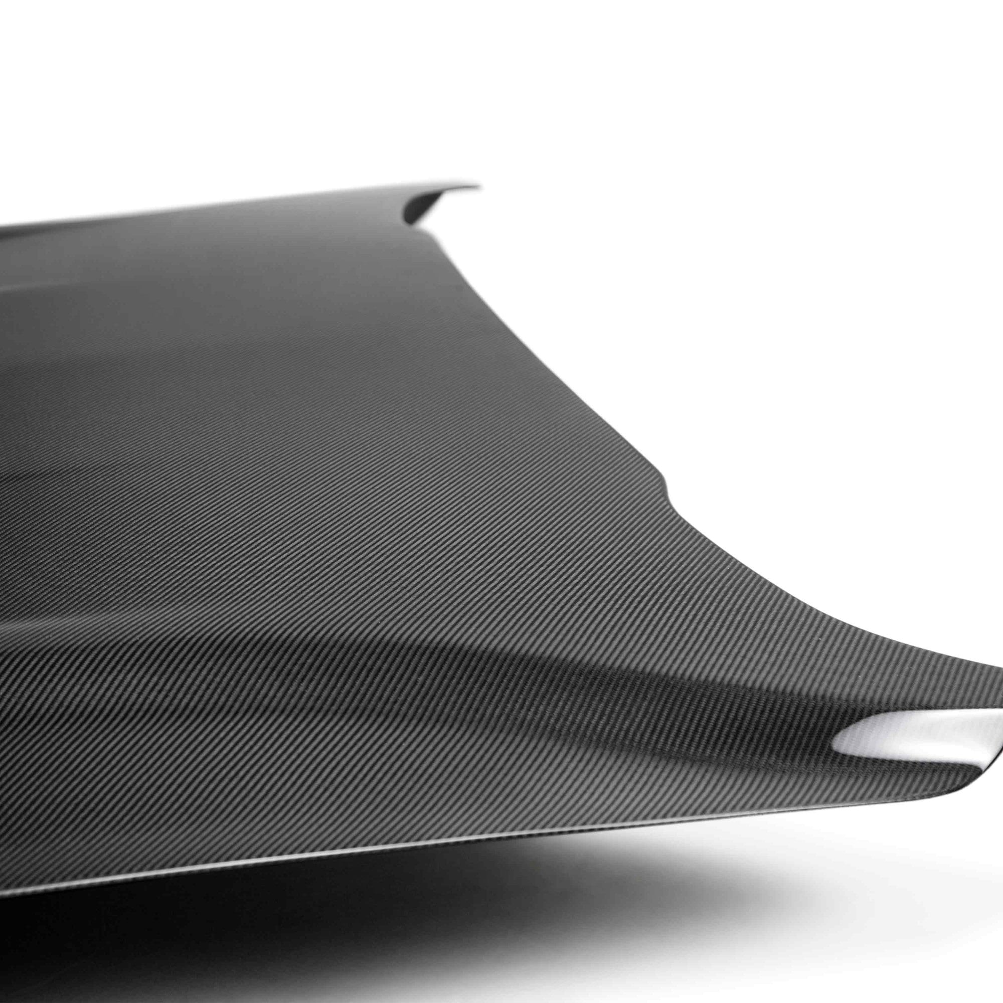 2018 - 2021 Ford Mustang Type-OE Double Sided Carbon Fiber Hood