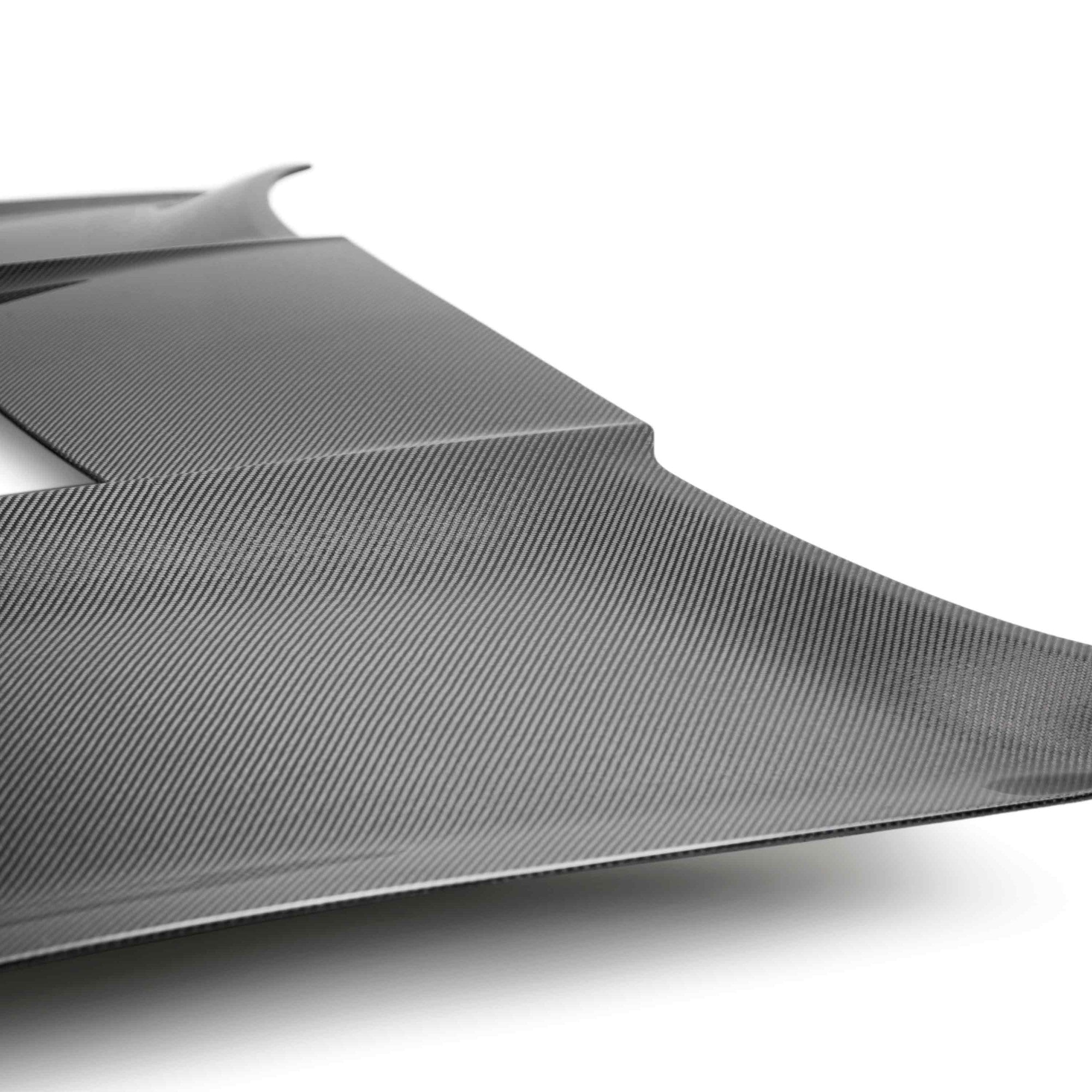 2020 - 2021 Mustang Shelby GT500 Double Sided Carbon Fiber Hood