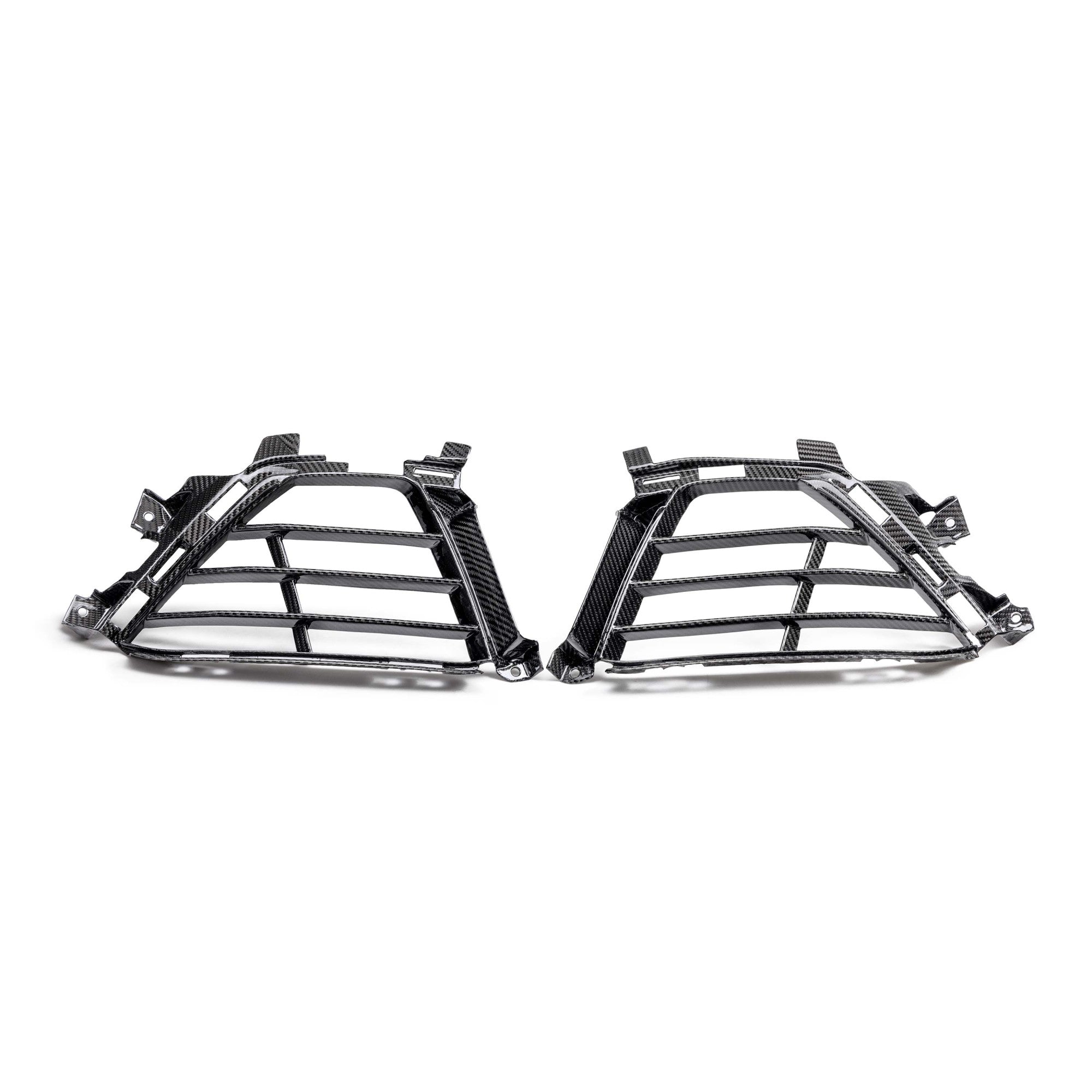 2022-2024 Cadillac CT5-V Blackwing Gloss Carbon Fiber Lower Grille (Pair)