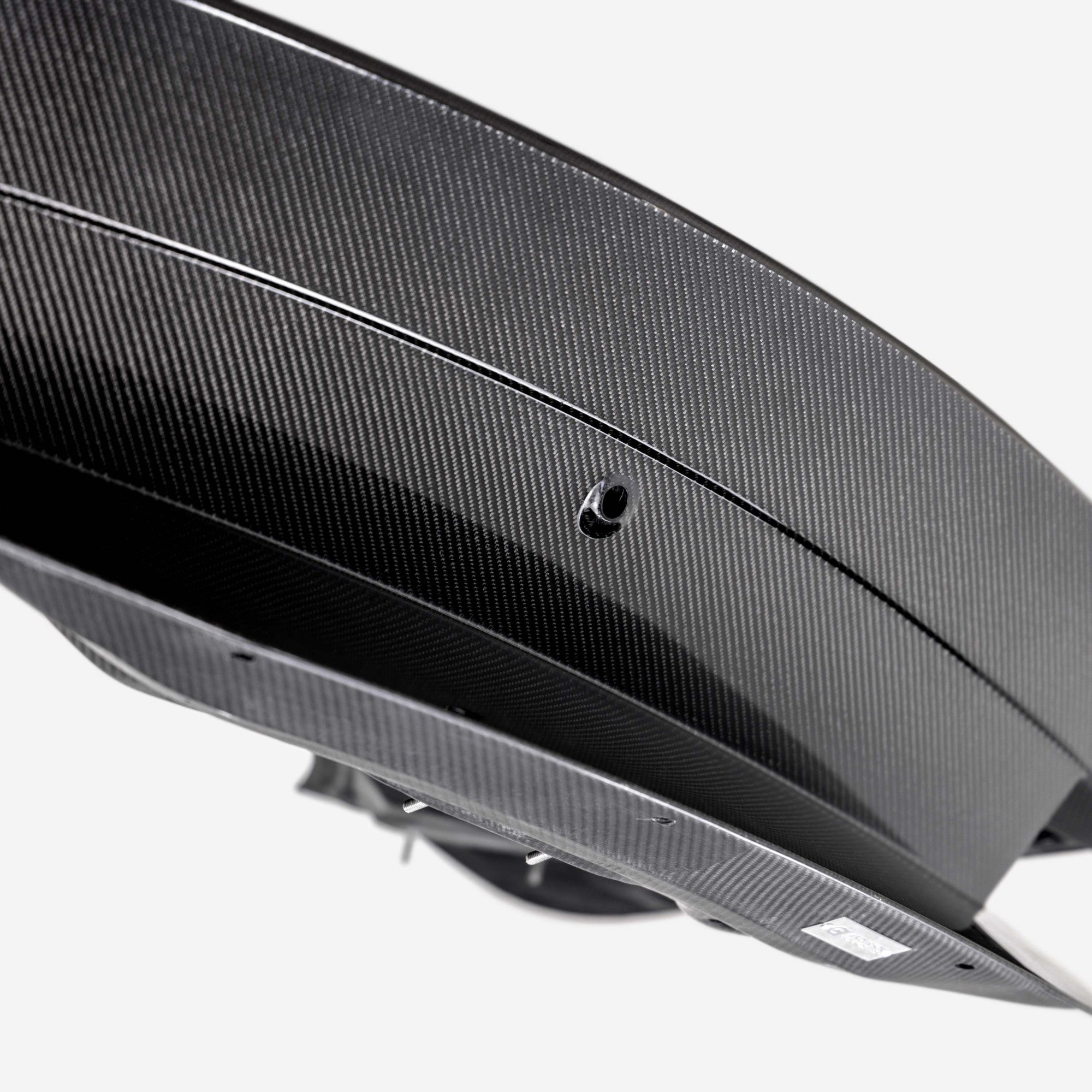 2024 + Ford Mustang S650 Gloss Carbon Fiber 1pc Type SA Integrated Spoiler Decklid Rear Trunk