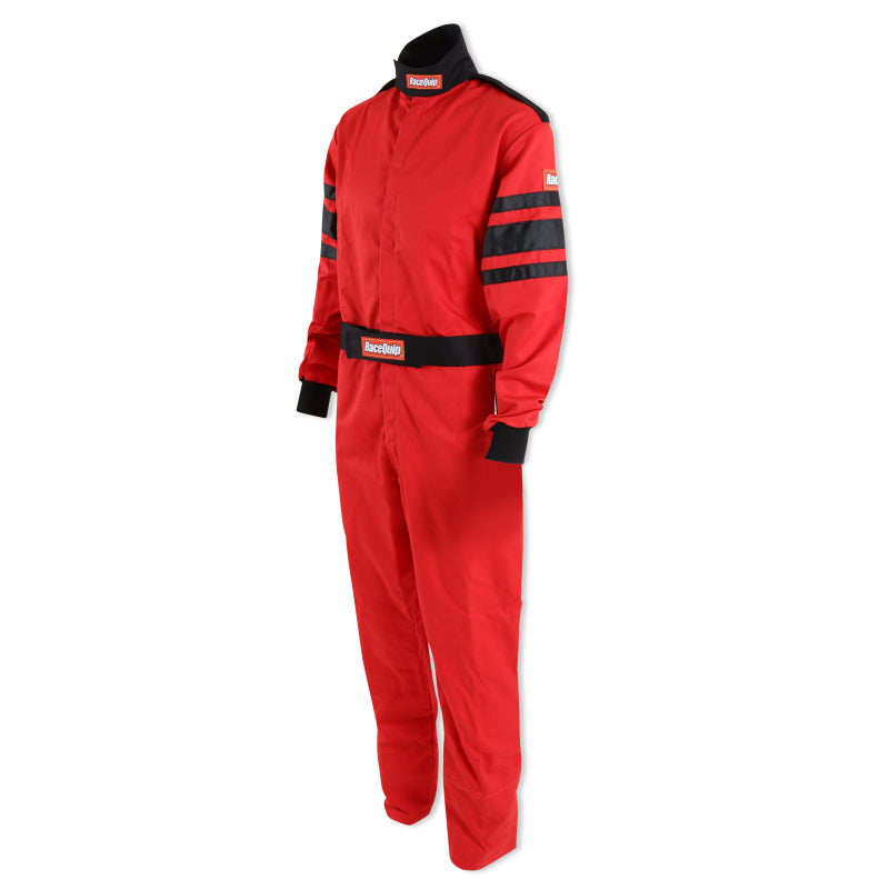 RaceQuip Red Chevron-1 Suit - SFI-1 2XL