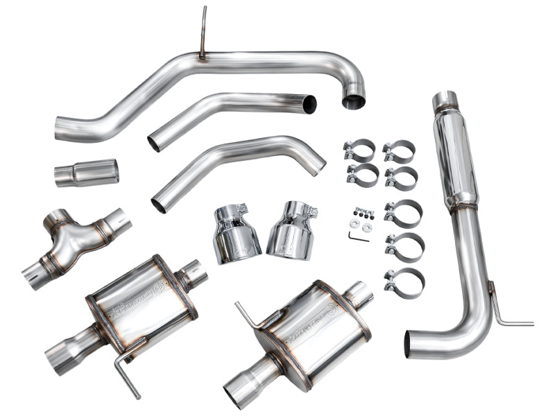 AWE 22-25 Volkswagen Jetta GLI Touring Edition Exhaust - Chrome Silver Tips