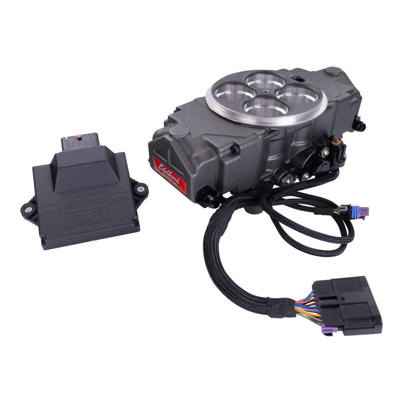 Edelbrock EZ-Street EFI System - Black Graphite
