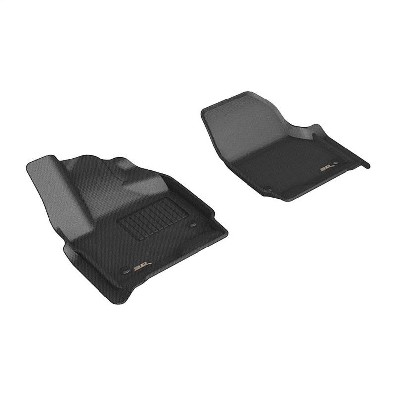 3D MAXpider 25-26 Ford Expedition Kagu 1st Row Floor Mat - Black (2pc)