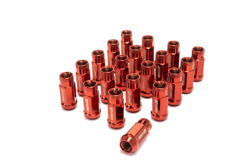 Wheel Mate WM14R 14x1.50 Lug Nuts - Red (20 PCS)