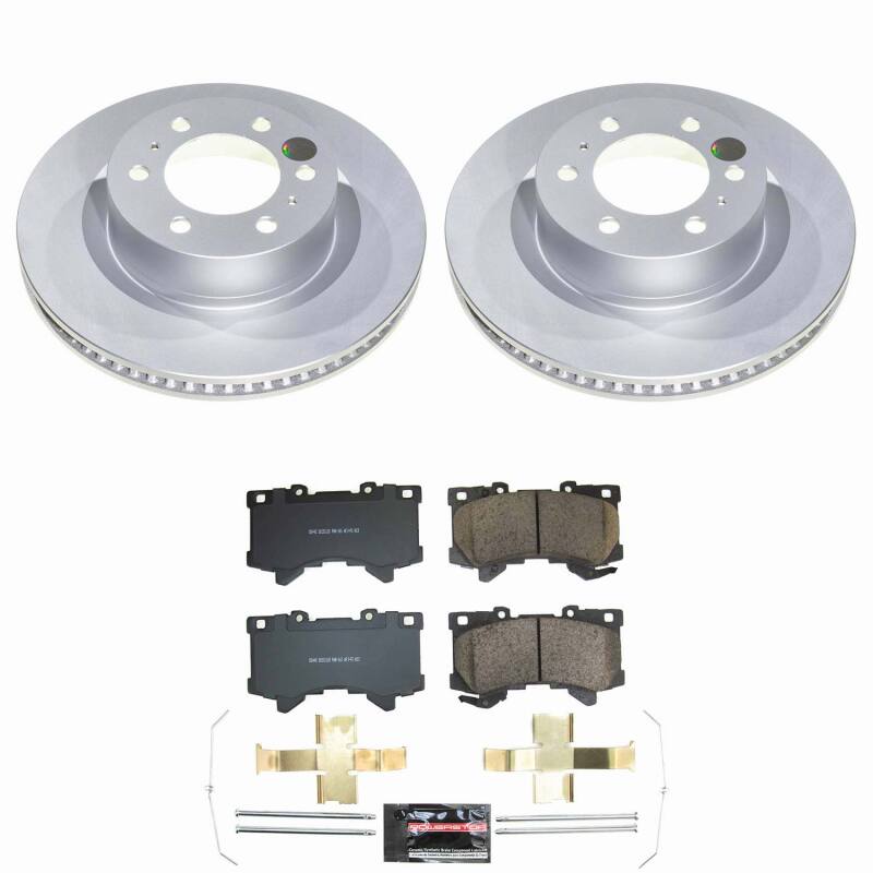 Power Stop 23-26 Toyota Sequoia Front Z23 Coated Brake Kit