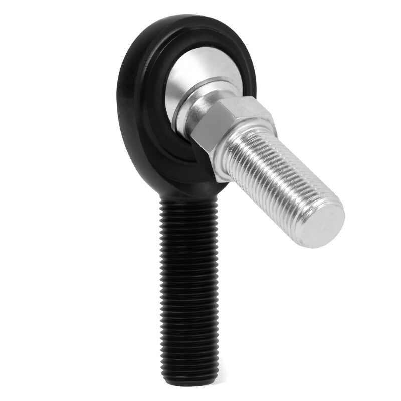 QA1 PC Series 2-Pc Rod End - Male/Left Hand - .5in Bore x 1/2-20 w/Stud - Alloy Steel