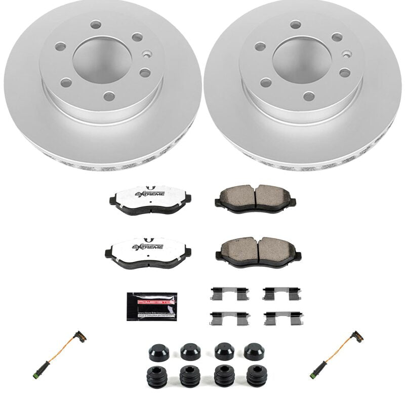 Power Stop 07-09 Dodge Sprinter 2500 Front Z36 Coated Truck & Tow Brake Kit