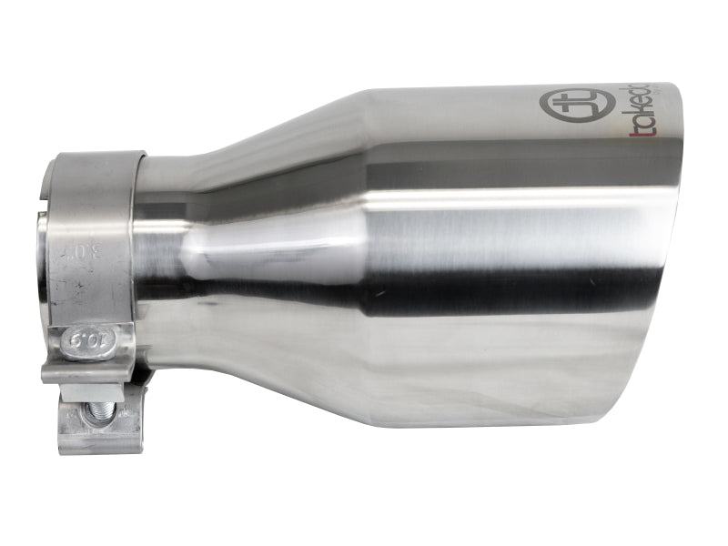 afe Takeda Universal Exhaust Tip 3 IN Inlet x 5 IN Outlet x 9 IN L
