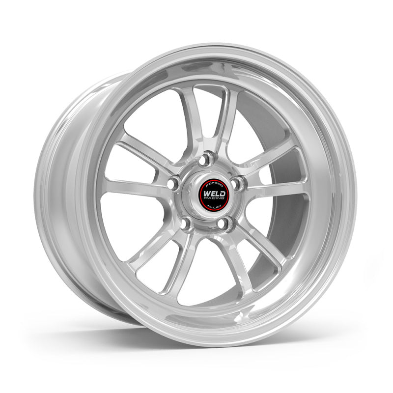 Weld S70 18x7 / 5x4.75 BP / 3.7in. BS Polished Wheel (Medium Pad) - Non-Beadlock