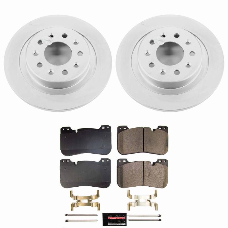 Power Stop 22-24 Chevrolet Equinox Rear Z23 Coated Brake Kit