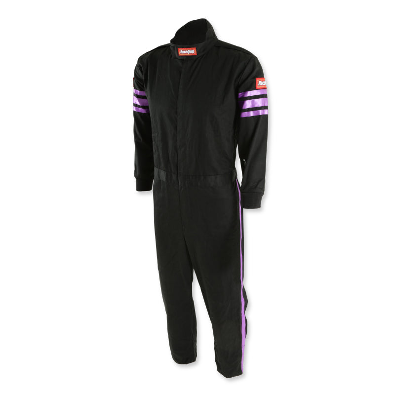 RaceQuip Purple Trim SFI-1 JR. Suit - Kids XXL