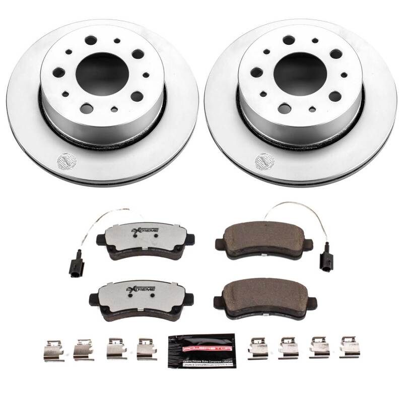 Power Stop 15-21 Ram ProMaster 1500 Rear Z36 Coated Truck & Tow Brake Kit