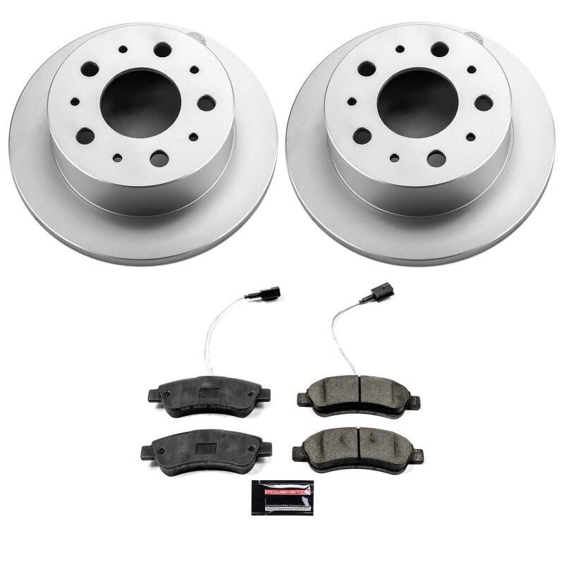 Power Stop 14-21 Ram ProMaster 1500 Rear Z36 Coated Truck & Tow Brake Kit