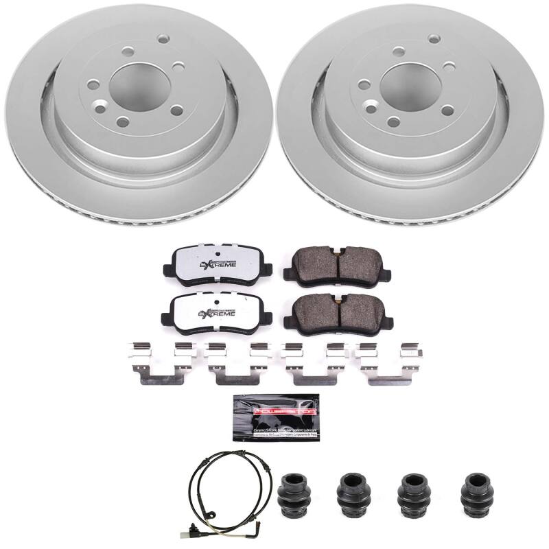 Power Stop 05-09 Land Rover LR3 Rear Z36 Coated Truck & Tow Brake Kit