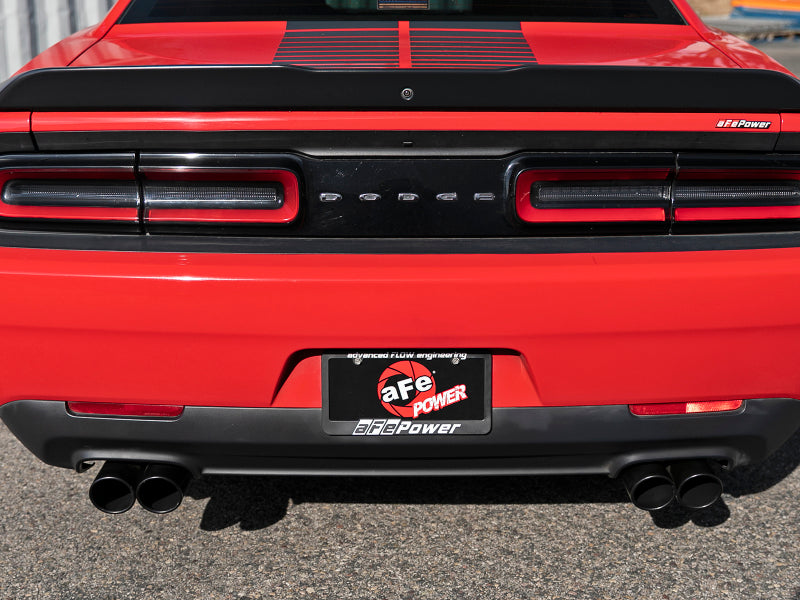 aFe MACH Force-Xp 2.5" 304 Stainless Steel Cat-Back Exhaust – 2015-2023 Dodge Challenger V6