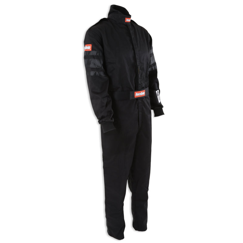 RaceQuip Black SFI-1 1-L Suit - XL