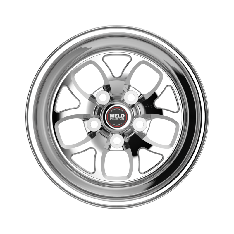 Weld S76 15x8 / 5x114.3 / 5.5 BS / 3.18 HB - Polished Center - Polished Shell - Non-BL Wheel