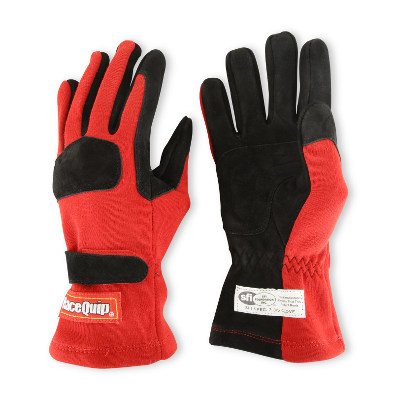 RaceQuip Red 2-Layer SFI-5 Glove - Large