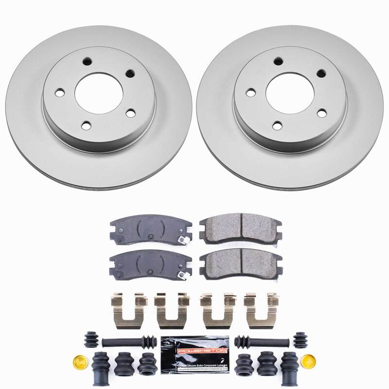 Power Stop 00-05 Buick LeSabre Rear Z23 Coated Brake Kit