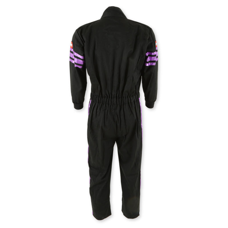 RaceQuip Purple Trim SFI-1 JR. Suit - Kids XSM