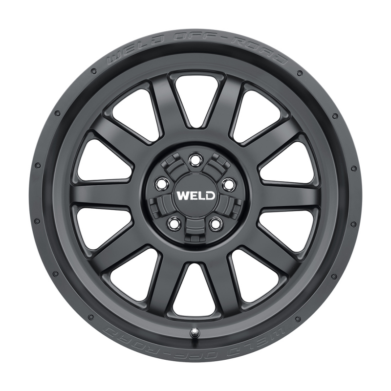 Weld Stealth 17x9 / 5x114.3 / 4.5 BS / 78.1 HB - Satin Black - Non-BL Wheel