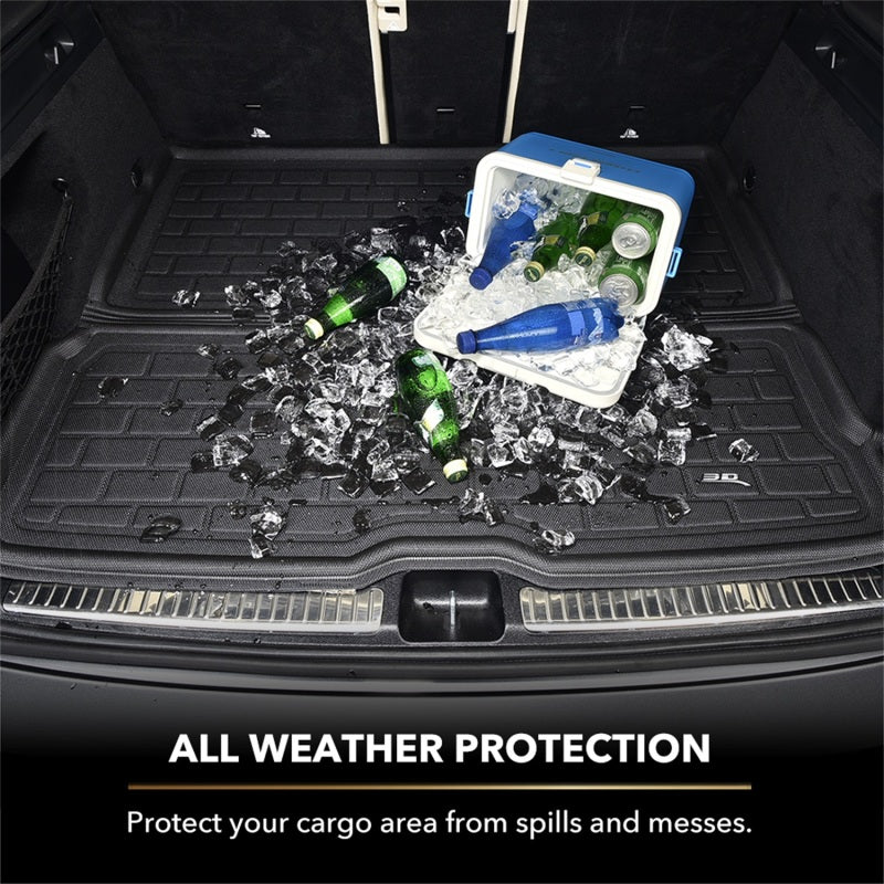 3D MAXpider 25-26 Rivian R1T/R1S Kagu Black Cargo Liner