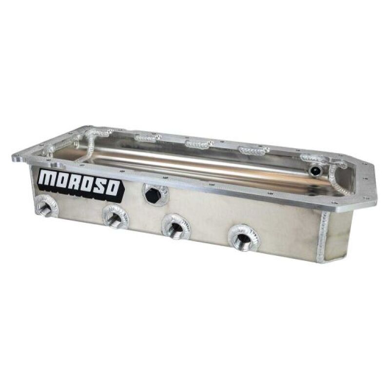 Moroso Chrysler Hellcat 6.2L Gen III HEMI Dry Sump 4 P/U 4-3/4in Deep Passenger Side Alum Oil Pan