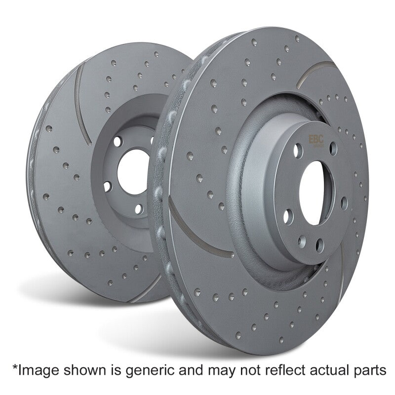 EBC 11+ Hyundai Equus 4.6 GD Sport Front Rotors