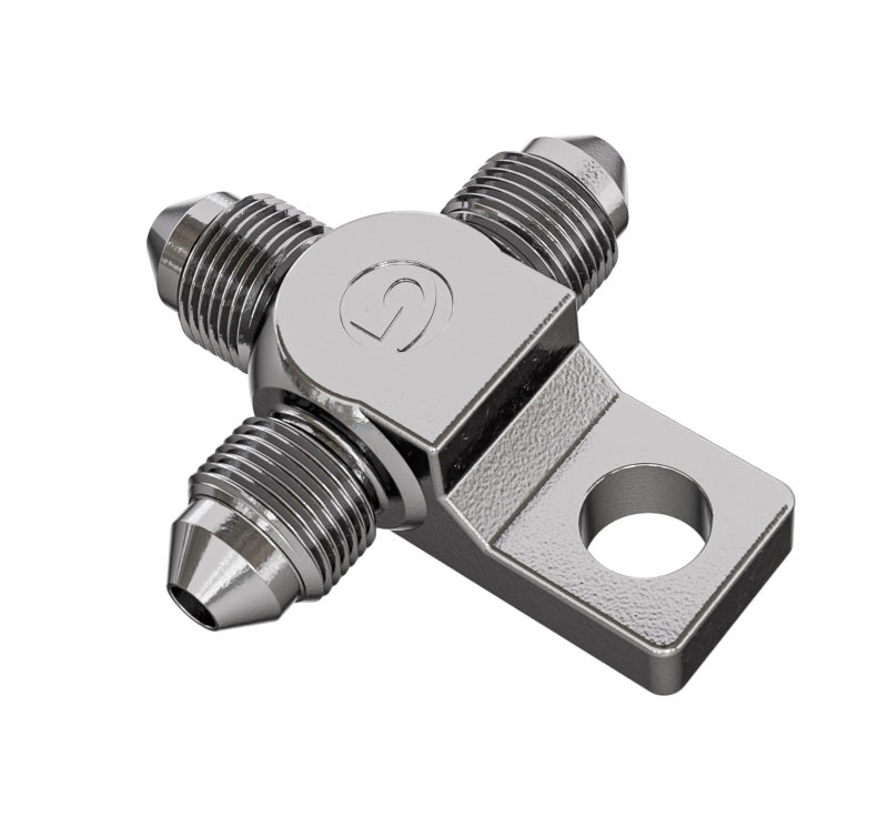 Goodridge T-Piece w/Locating Tab for AN3 Female Fittings