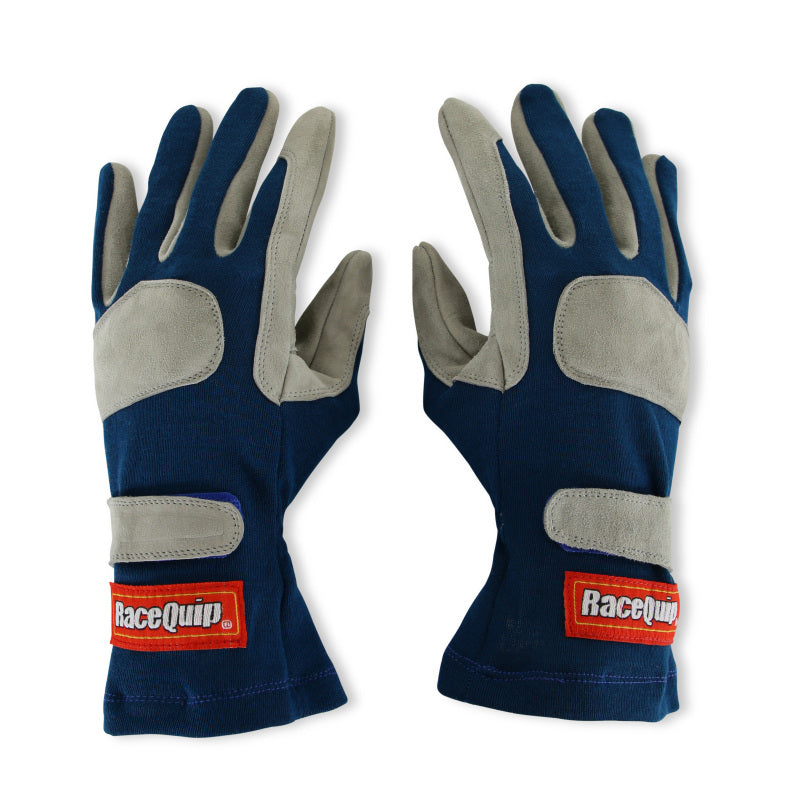 RaceQuip Blue 1-Layer SFI-1 Glove - XL