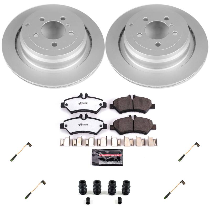 Power Stop 07-08 Dodge Sprinter 2500 Rear Z36 Coated Truck & Tow Brake Kit