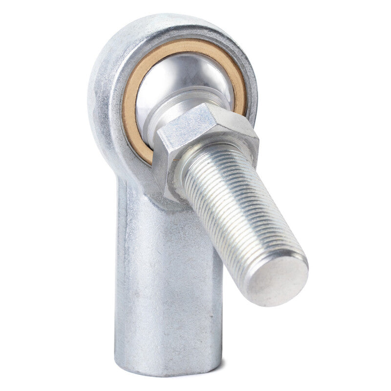 QA1 V Series 3-Pc Rod End - Female/Right Hand - 6mm Bore x M6x1.0 w/Stud - Carbon Steel