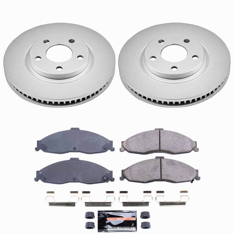 Power Stop 98-02 Chevrolet Camaro Front Z23 Coated Brake Kit