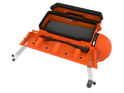 aFe Magnum FORCE Stage-2 Orange Edition Cold Air Intake System w/ Pro 5R | 2021-2024 RAM 1500 TRX V8-6.2L SC