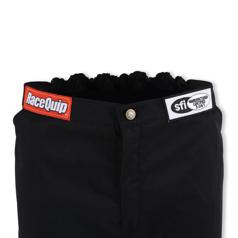 RaceQuip Black SFI-1 1-L Pants Medium Tall