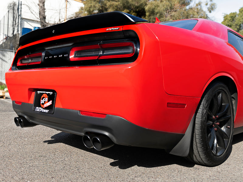 aFe MACH Force-Xp 2.5" 304 Stainless Steel Cat-Back Exhaust – 2015-2023 Dodge Challenger V6