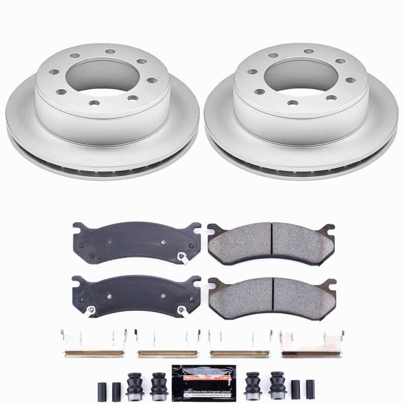 Power Stop 02-06 Chevrolet Avalanche 2500 Rear Z23 Coated Brake Kit