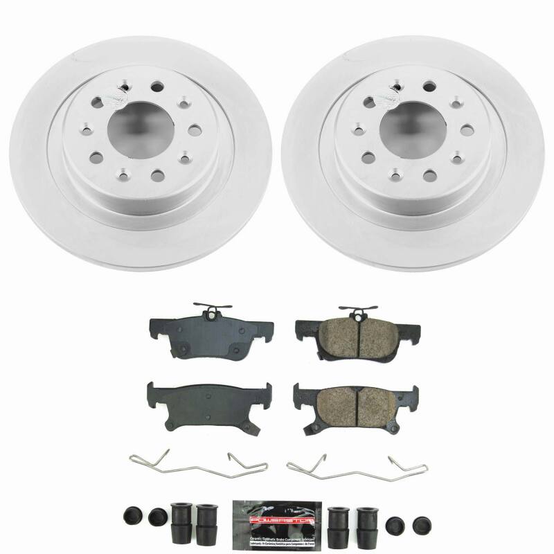 Power Stop 17-18 Buick Envision Rear Z23 Coated Brake Kit