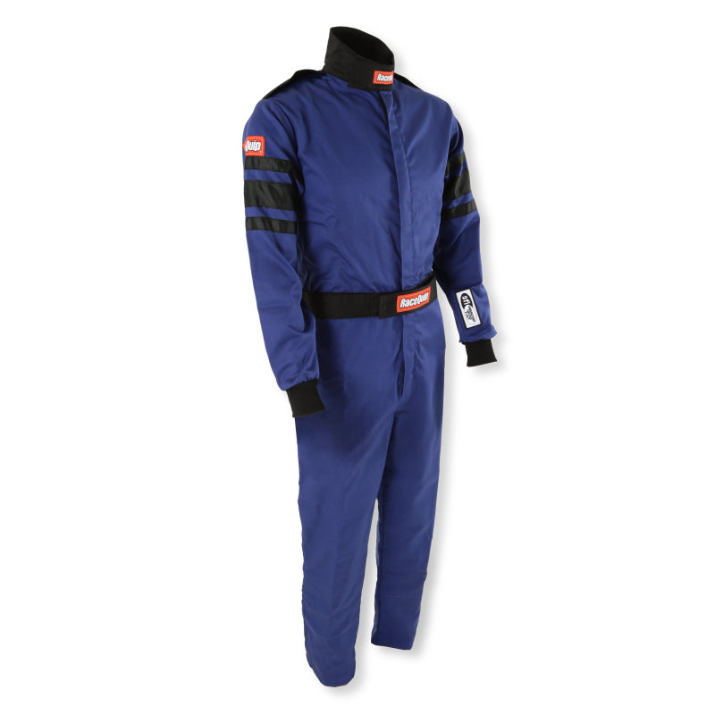 RaceQuip Blue SFI-1 1-L Suit - Large